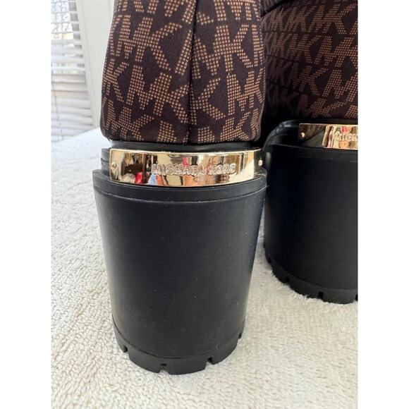 MICHAEL Michael Kors Holt Quilted Mid-Calf Boots 5.5 (bota600 - Picture 7 of 9